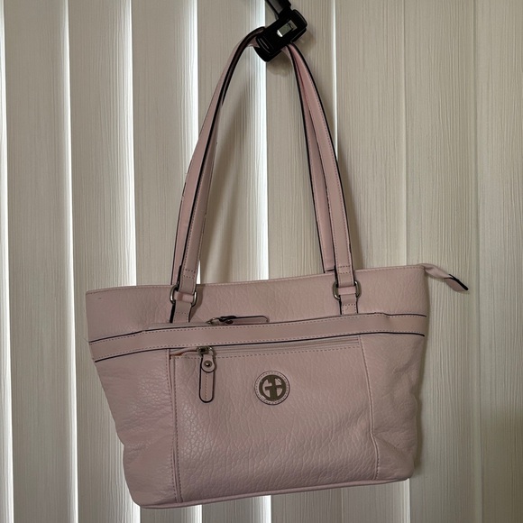 Giani Bernini Light Pink Tote Bag - Picture 1 of 3